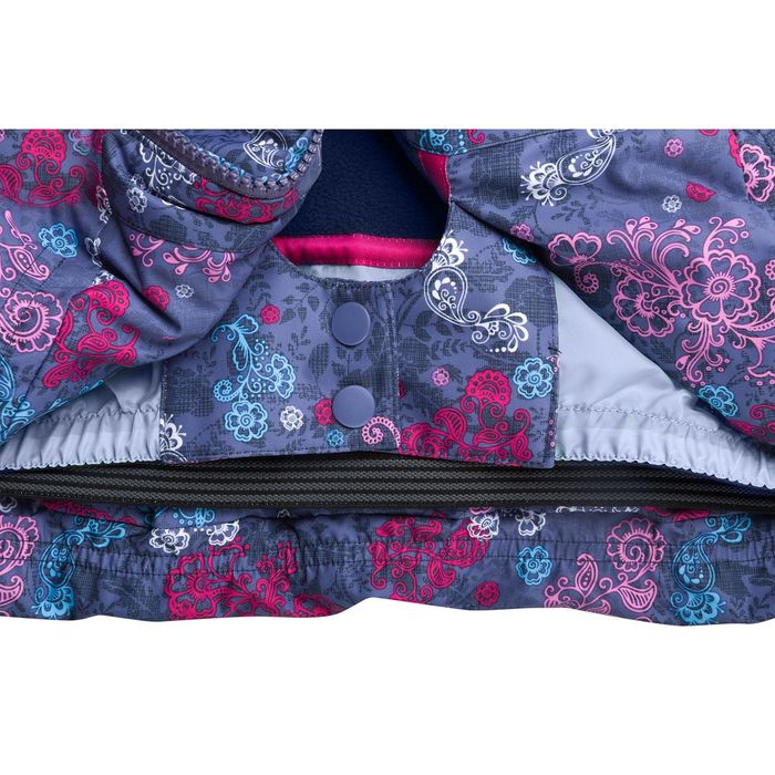 Комплект зимний (куртка, полукобинезон) для девочки, рост 164 см, цвет серый W17345