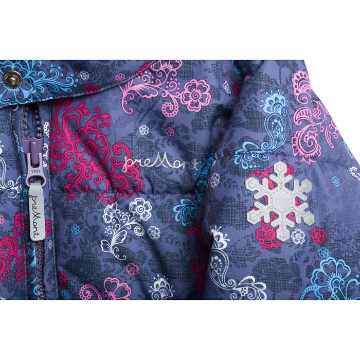 Комплект зимний (куртка, полукобинезон) для девочки, рост 164 см, цвет серый W17345