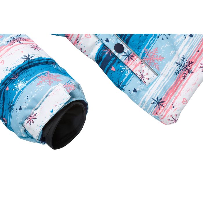 Комплект зимний (куртка, полукобинезон) для девочки, рост 100 см, цвет синий W17350