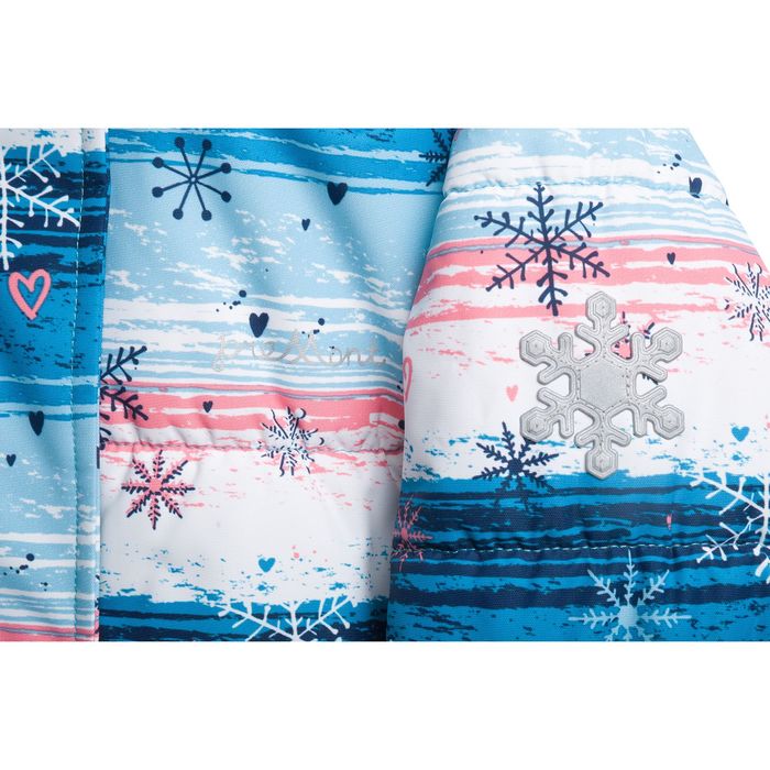 Комплект зимний (куртка, полукобинезон) для девочки, рост 104 см, цвет синий W17350