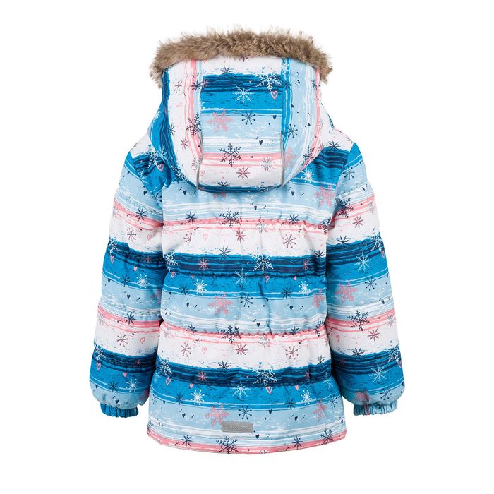 Комплект зимний (куртка, полукобинезон) для девочки, рост 120 см, цвет синий W17350