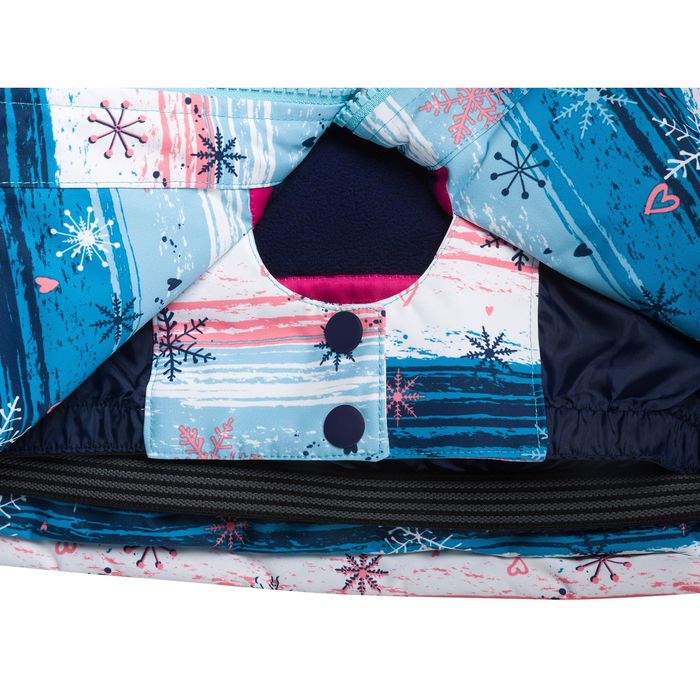 Комплект зимний (куртка, полукобинезон) для девочки, рост 120 см, цвет синий W17350