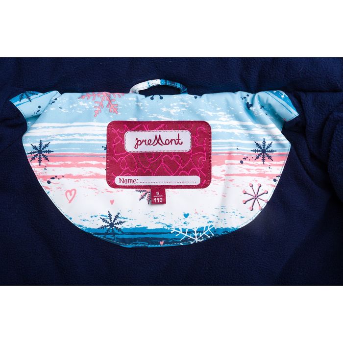 Комплект зимний (куртка, полукобинезон) для девочки, рост 128 см, цвет синий W17350