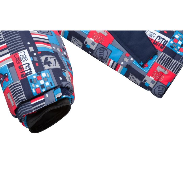 Куртка зимняя для мальчика, рост 104 см, цвет серый W17452