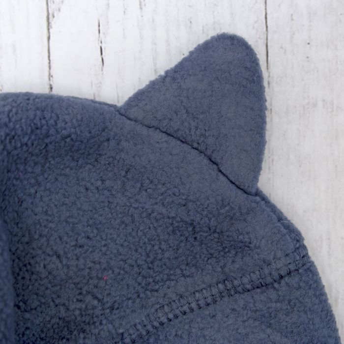 Комплект зимний для девочки (шапка и шарф-снуд), размер 48, цвет серый W47101 _М