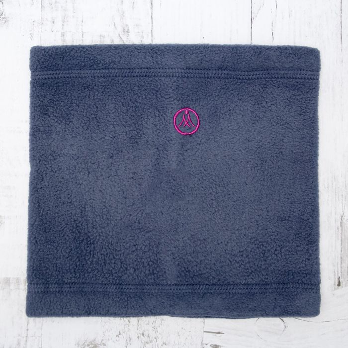 Комплект зимний для девочки (шапка и шарф-снуд), размер 48, цвет серый W47101 _М