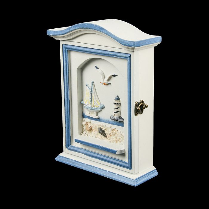 Ключница дерево "Морской бриз" 25,5х19х6,5 см