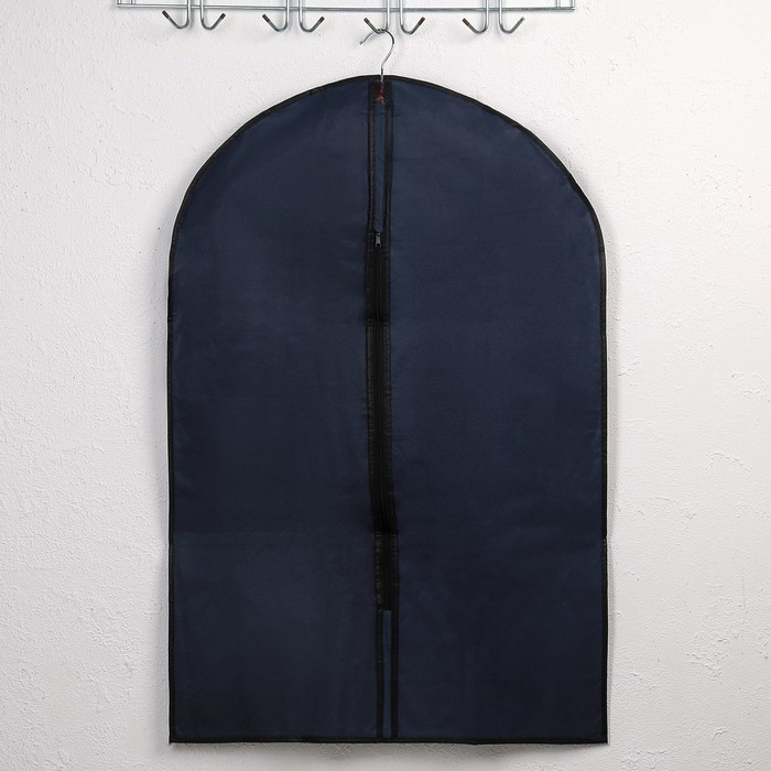 Чехол для одежды 60х90 см спанбонд однотонный, цвет МИКС