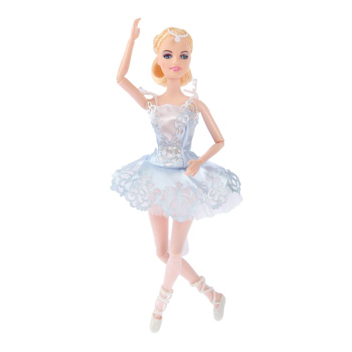 Кукла шарнирная «Балерина», в платье МИКС