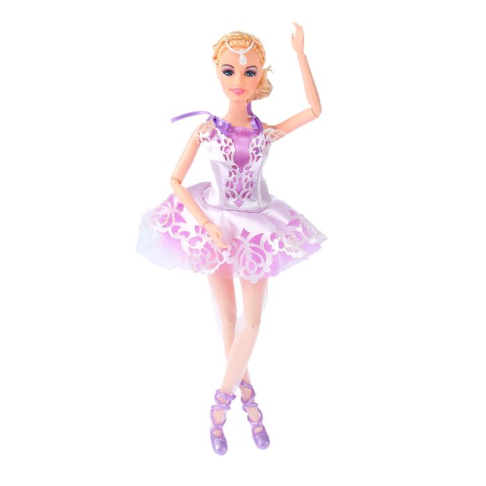 Кукла шарнирная «Балерина», в платье МИКС