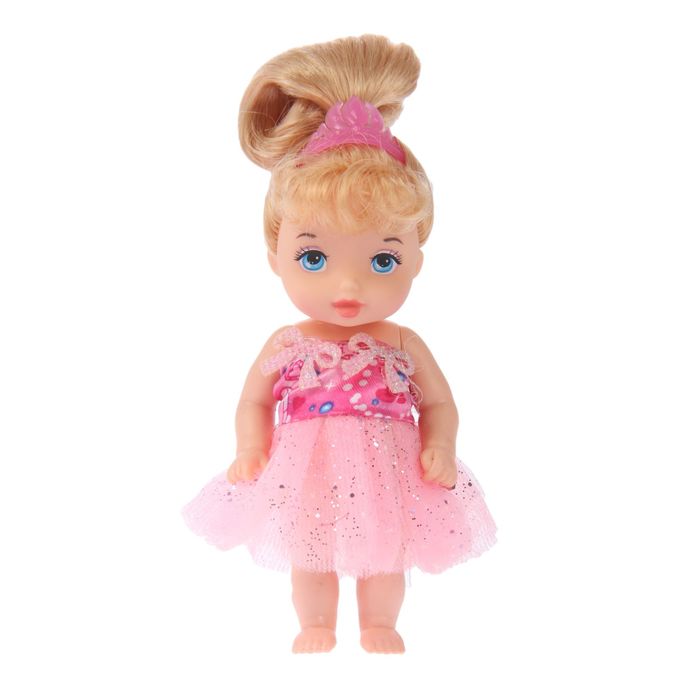 Кукла малышка "Арина" в платье, МИКС