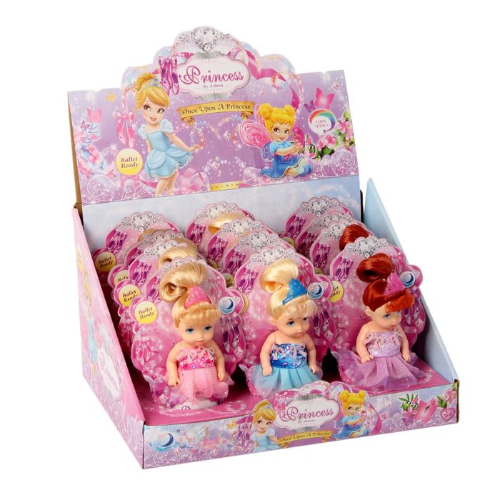 Кукла малышка "Арина" в платье, МИКС