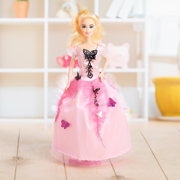 Кукла модель "Луиза" в бальном платье, МИКС