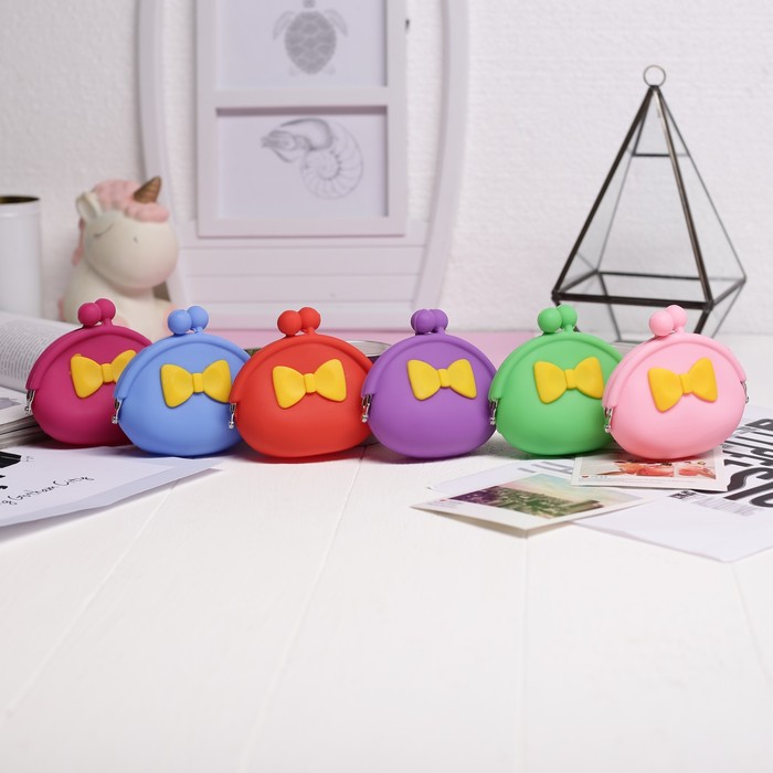 Кошелёк женский, 1 отдел, цвет МИКС