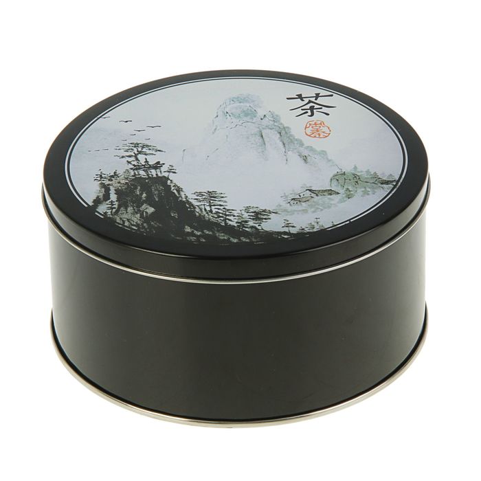 Подарочная коробка "Китай", чёрный, 15,3 х 15,3 х 7,5 см