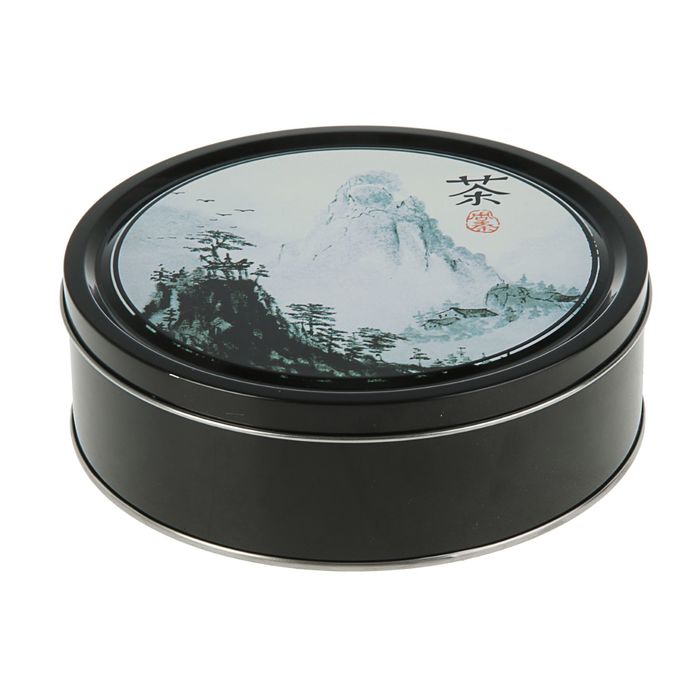 Подарочная коробка "Китай", чёрный, 19 х 19 х 6,2 см