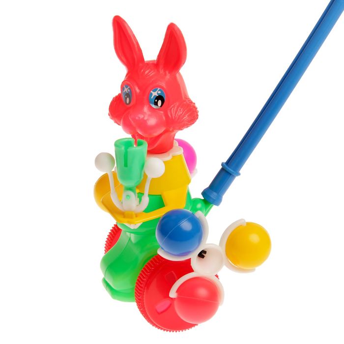 Каталка "Заяц", со звонком