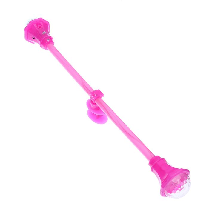 Палочка световая "Вертушка", цвет розовый