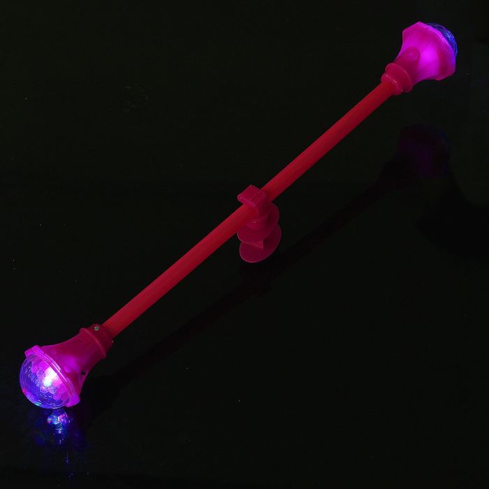 Палочка световая "Вертушка", цвет розовый