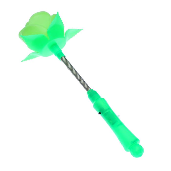 Палочка световая "Роза", цвет зеленый