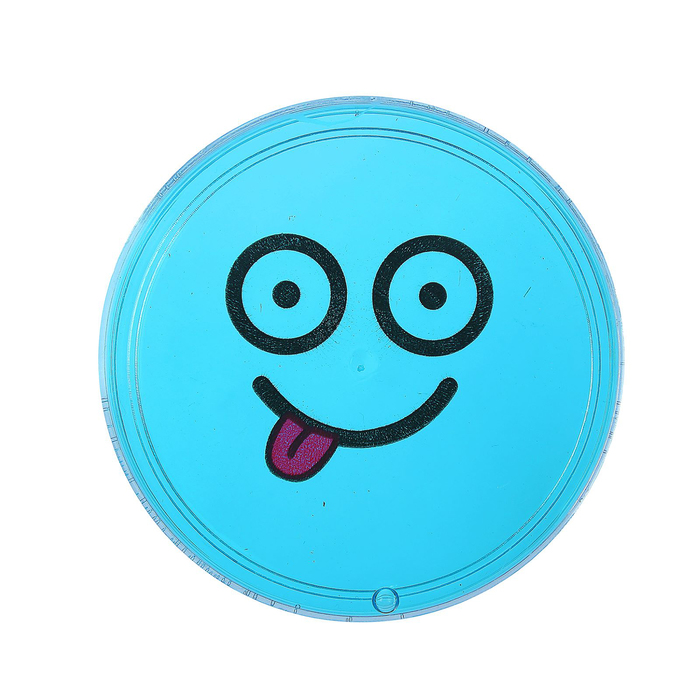 Лизун твёрдый "Смайл", язычок, цвета МИКС