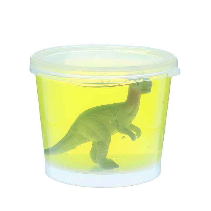 Лизун "Динозавр", цвета МИКС