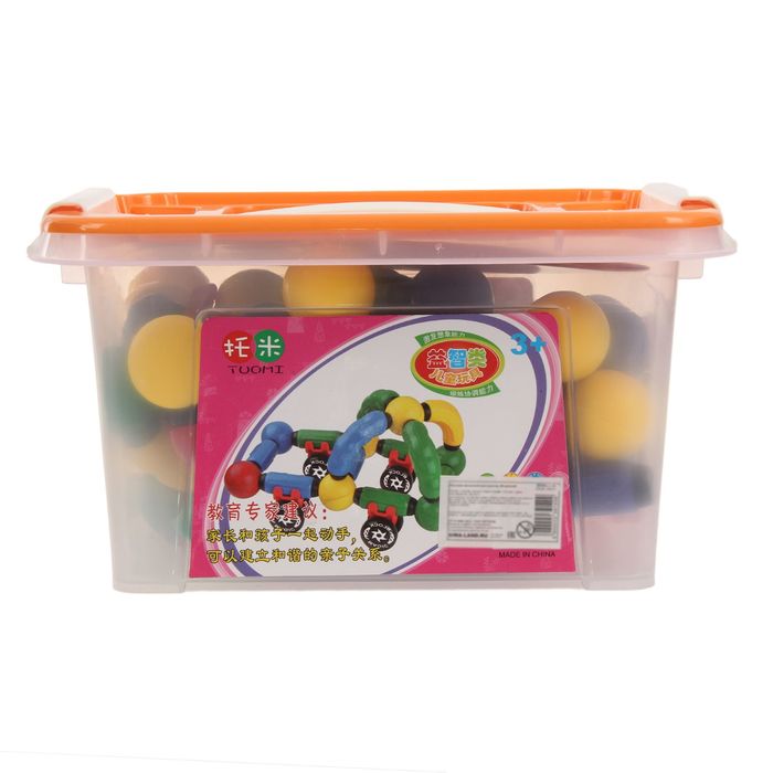 Конструктор магнитный «Магнитные палочки», 60 деталей