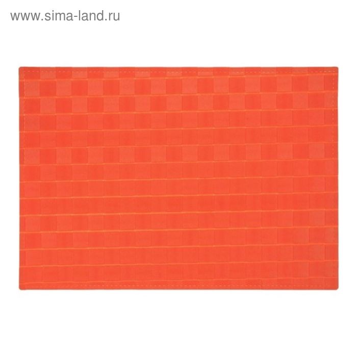 фото Подставка под горячее, оранжевый, пластик, размер 46х30 см zeller
