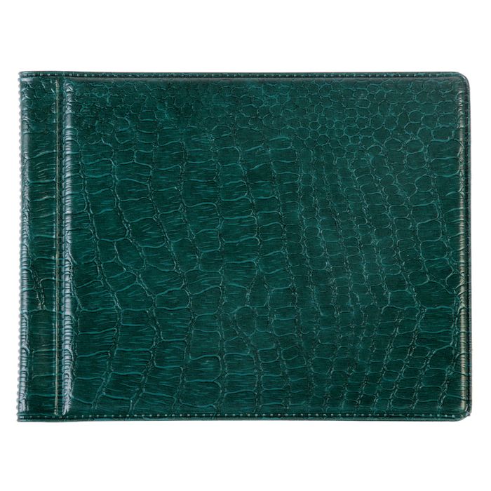 Альбом для монет 125*100мм на 32 монеты Calligrata, ячейка 51х43мм, обложка иск.кожа, микс