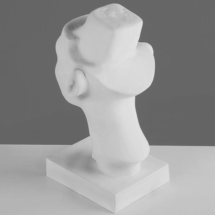 Гипсовая фигура Голова Нефертити (стилизованная) 17х17х30 см