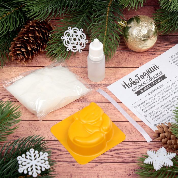 Твёрдый ароматизатор своими руками "Ванильный пирог"