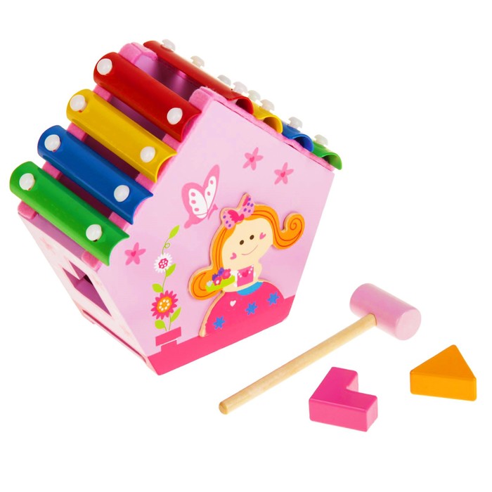 Металлофон с сортером "Маленькая принцесса"
