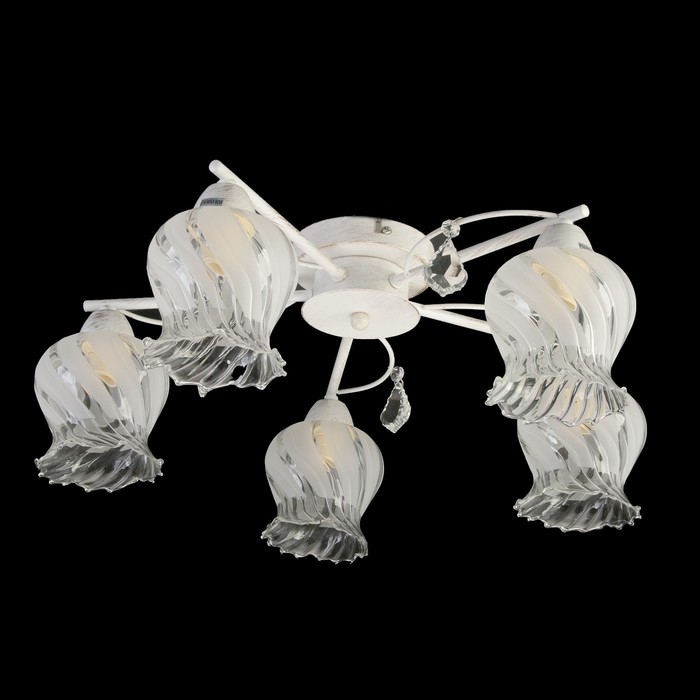 Люстра "Берта" E14 5х60w белый