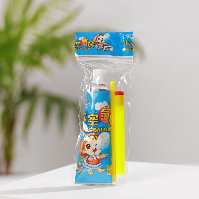 Нелопающиеся пузыри с трубочкой для выдувания