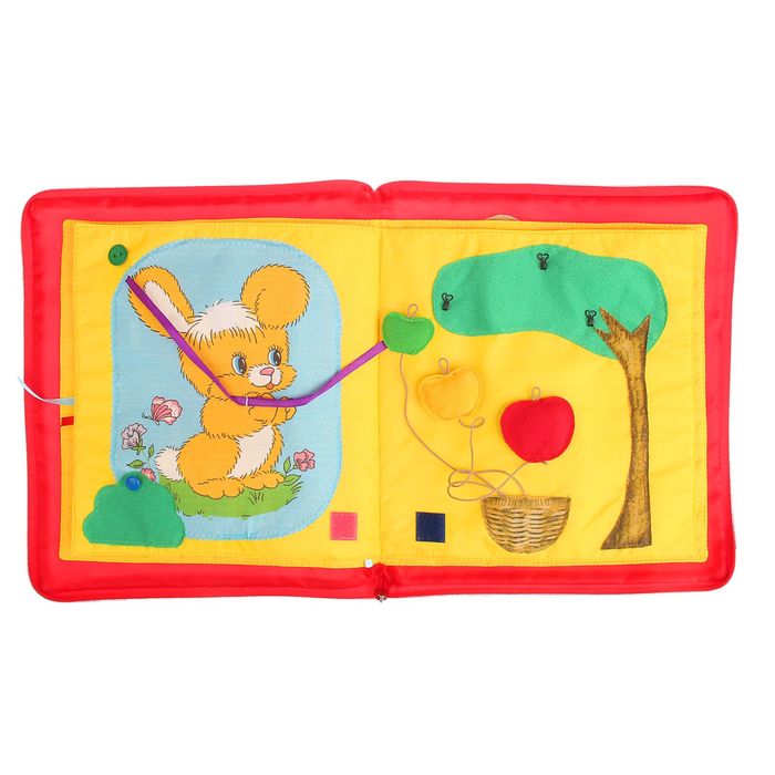 Книжка большая "Зайчата" 001.09