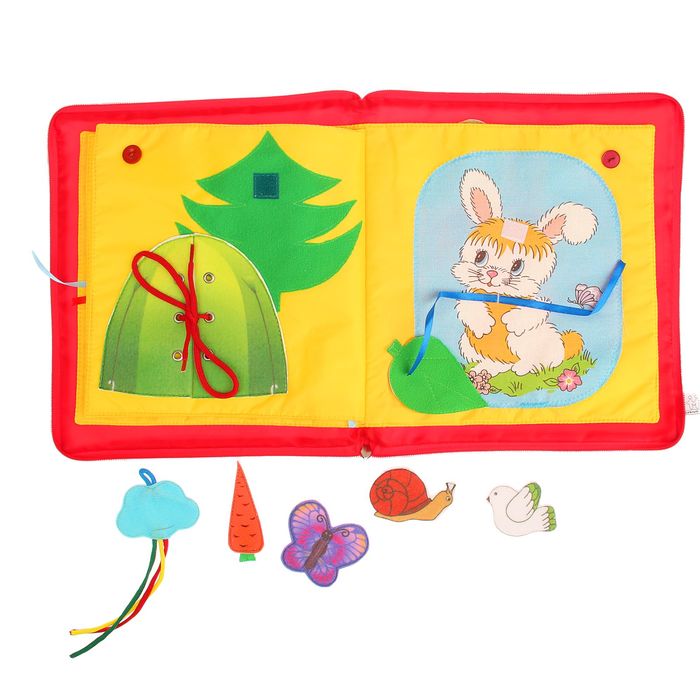 Книжка большая "Зайчата" 001.09