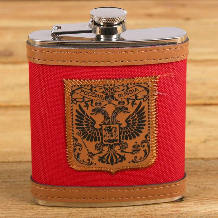 Фляжка "Россия", 210 мл