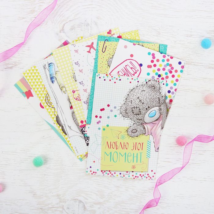 Me To You Набор открыток "Счастливый билет", 9 х 13 см