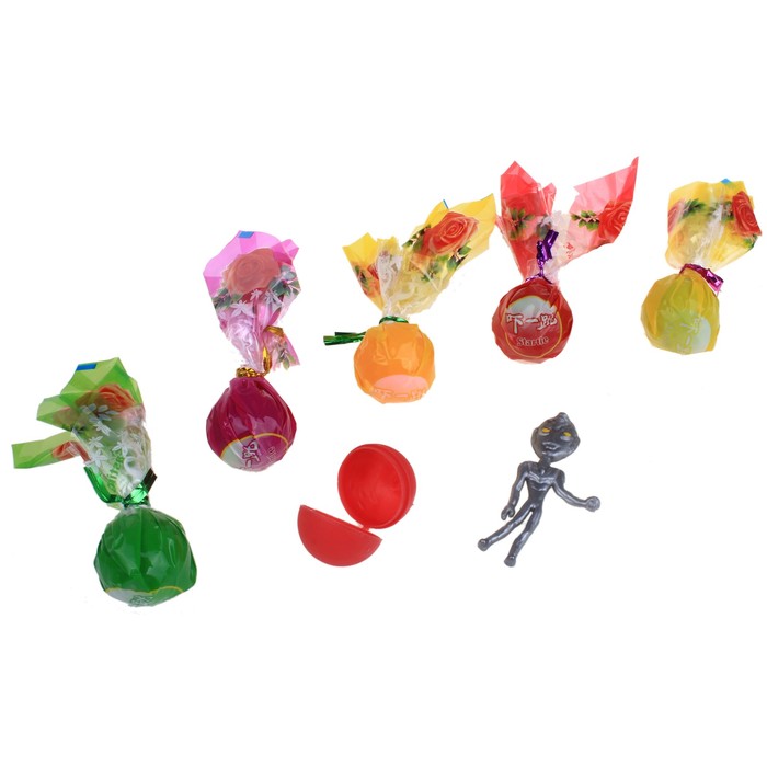 Прикол "Конфета" с сюрпризом, в пакете, цвета МИКС
