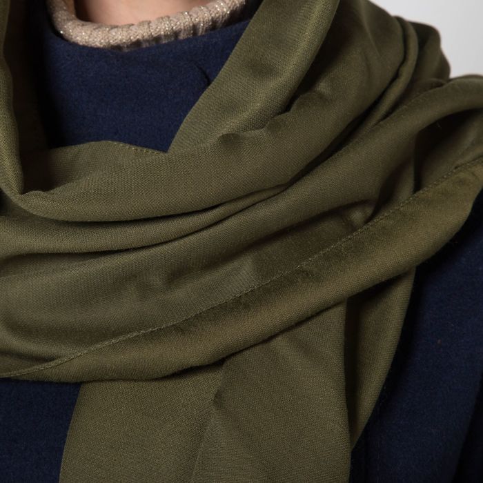 Шарф женский, размер 70 х 180 см, цвет зелёный 2122411463