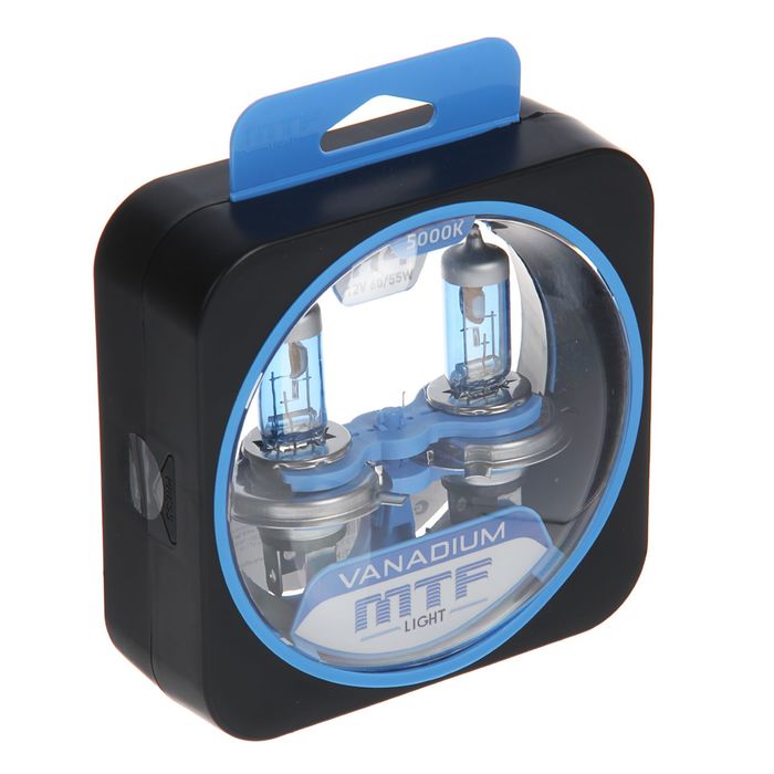 Набор ламп MTF, VANADIUM, H4, 12 В, 60/55 Вт, 5000К , HVN1204