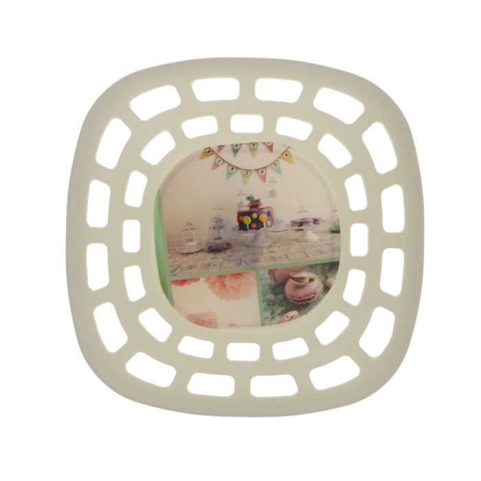 Ваза для хлеба и фруктов "Превосходство" квадратная 24х6 см, цвета МИКС