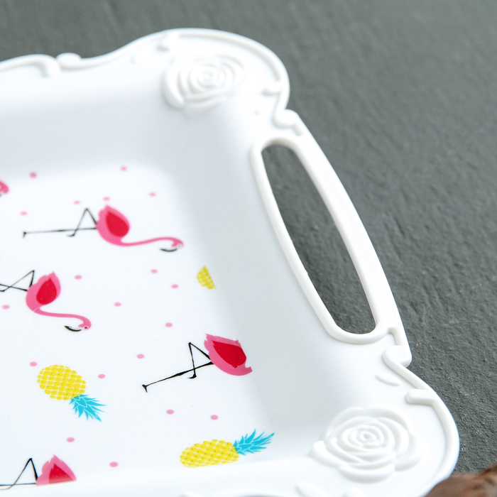 Поднос "Летний сад", цвета МИКС