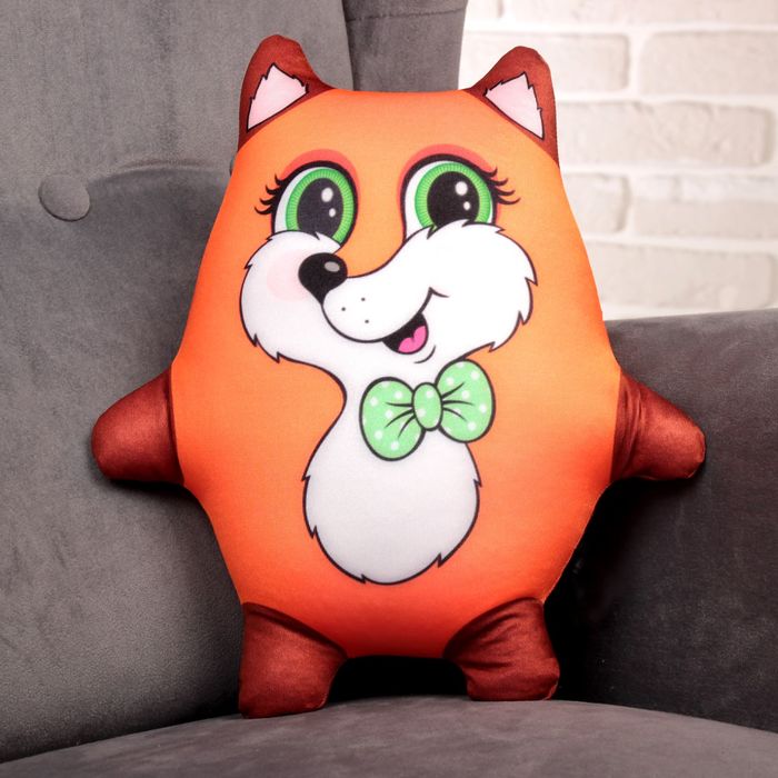 Мягкая игрушка-антистресс "Лисёнок", 30 см