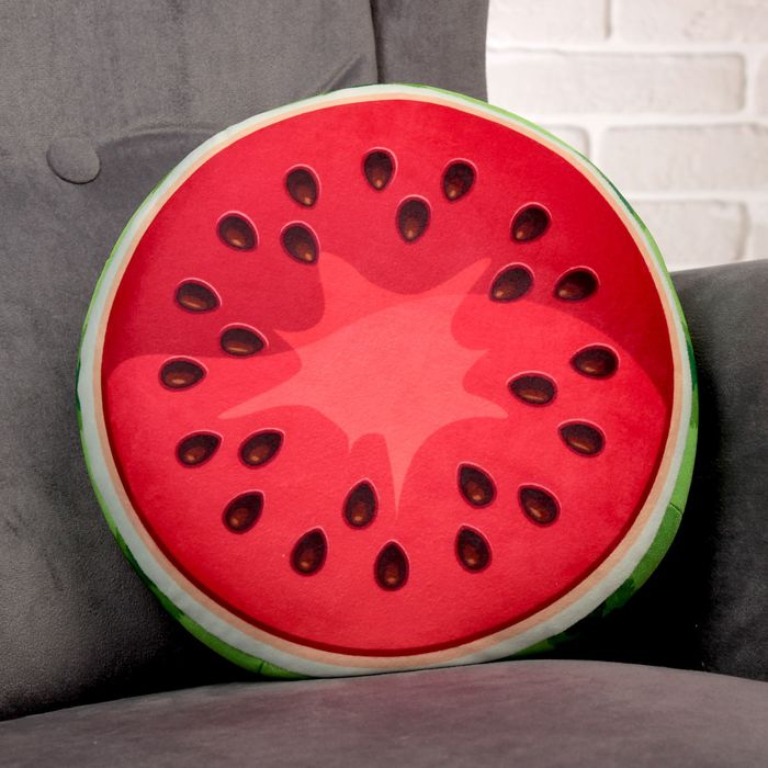 Мягкая-подушка антистресс "Арбуз", 26 см