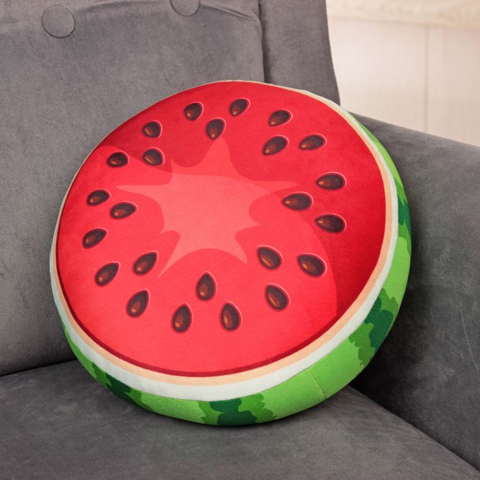 Мягкая-подушка антистресс "Арбуз", 26 см