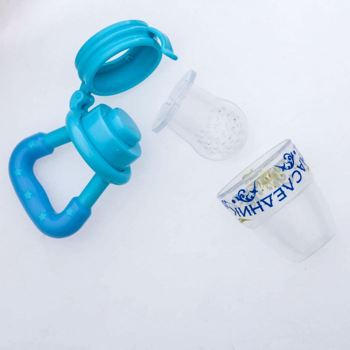 Ниблер «Наследник», с силиконовой сеточкой, цвет голубой