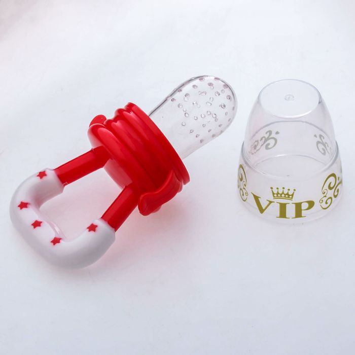 Ниблер «VIP», с силиконовой сеточкой, цвет красный