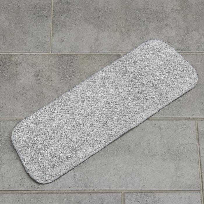 Насадка для швабры с распылителем, микрофибра 40х14 см, цвет МИКС