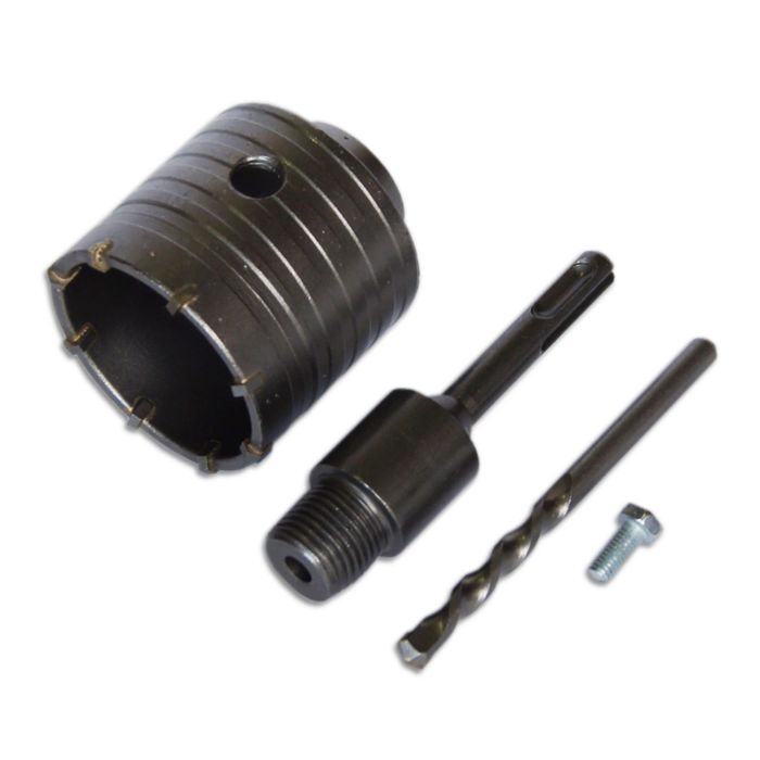 Коронка SANTOOL в сборе по бетону SDS + 65 М22